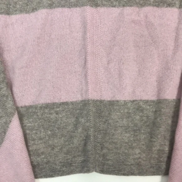 NWOT SOFIA CASHMERE Colorblock Asymmetrical Cashmere Poncho